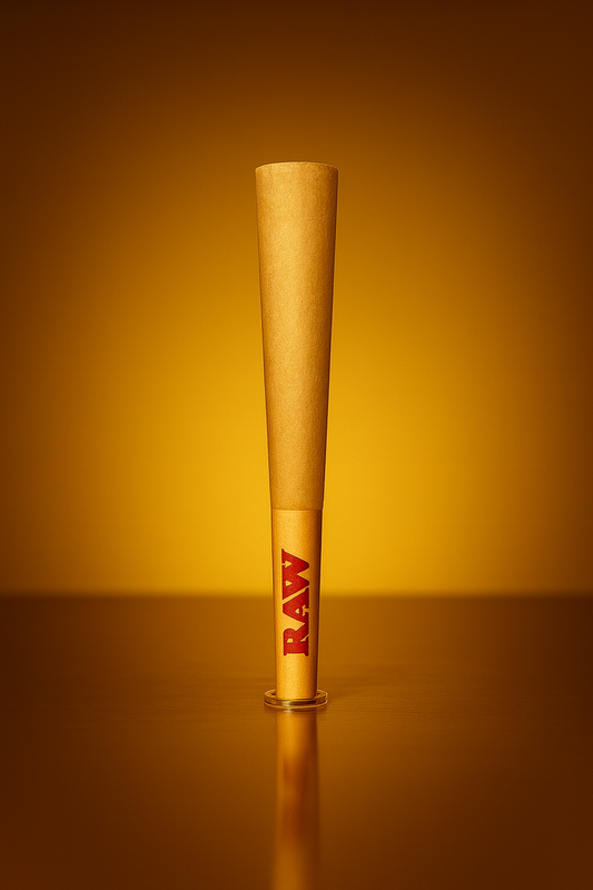 กระดาษโรลพันสำเร็จ RAW Mini 78MM Size 100 ชิ้น Natural Pre Rolled Cone