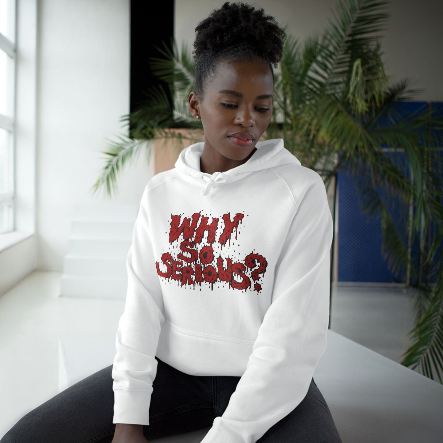 Why So Serious Hoodie | Unisex Apparel | Perfect for Casual Outings, Halloween, Parties, and Everyday Wear | Unique Gift Idea | Why So [...]