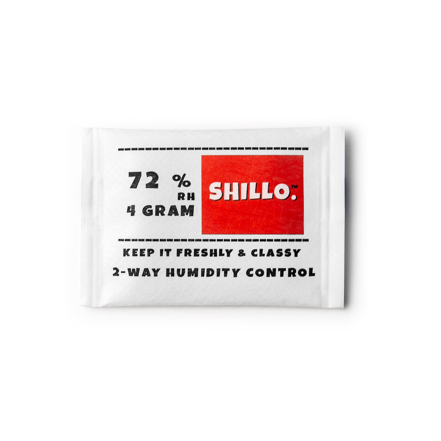 ซองบ่มสมุนไพร ควบคุมความชื้น [4 Gram 72% RH] Shillo 2-Way Humidity Pack Control ซองกันชื้น