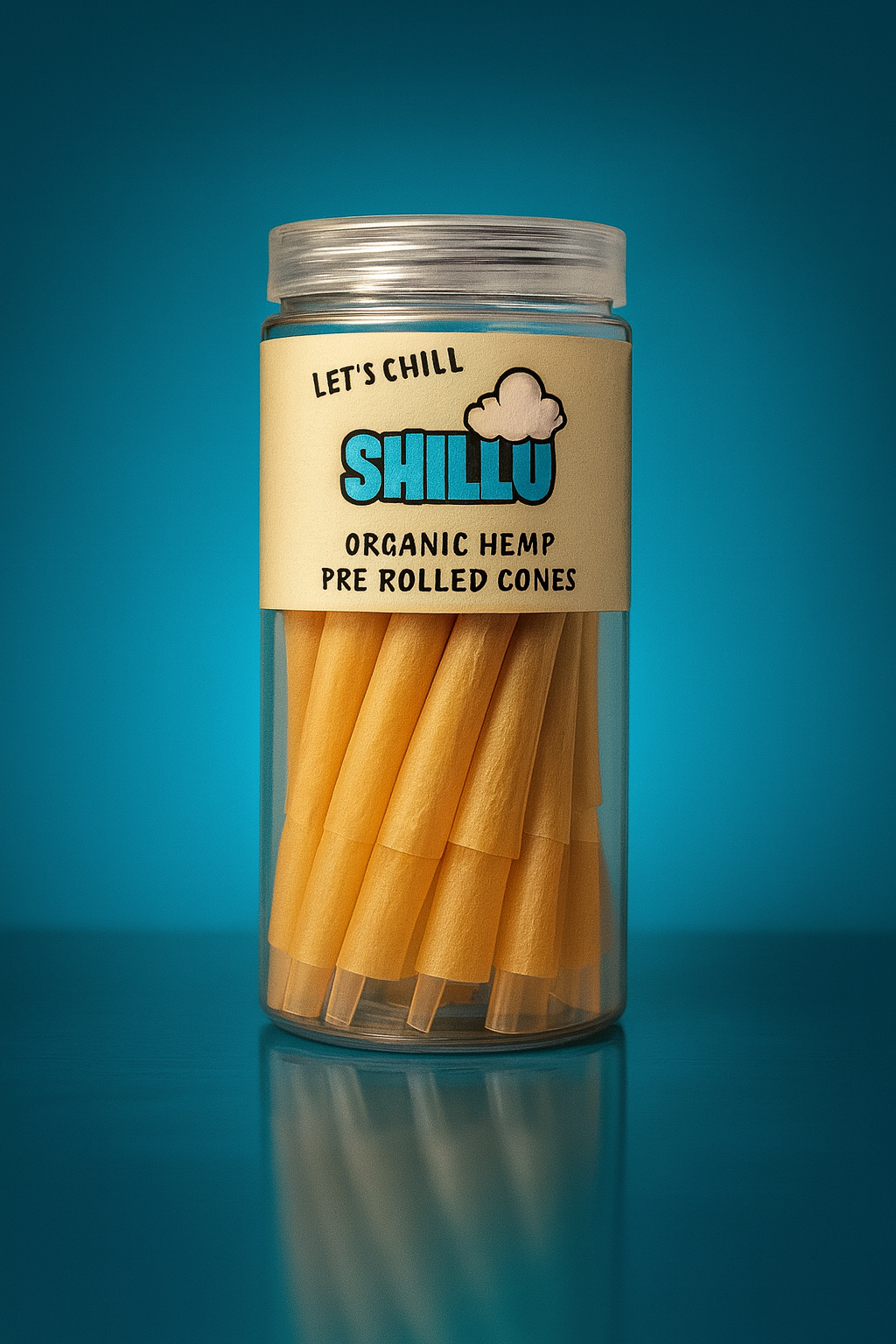 กระดาษโรลพันสำเร็จ SHILLO King Size 50 ชิ้น Natural Pre Rolled Cone